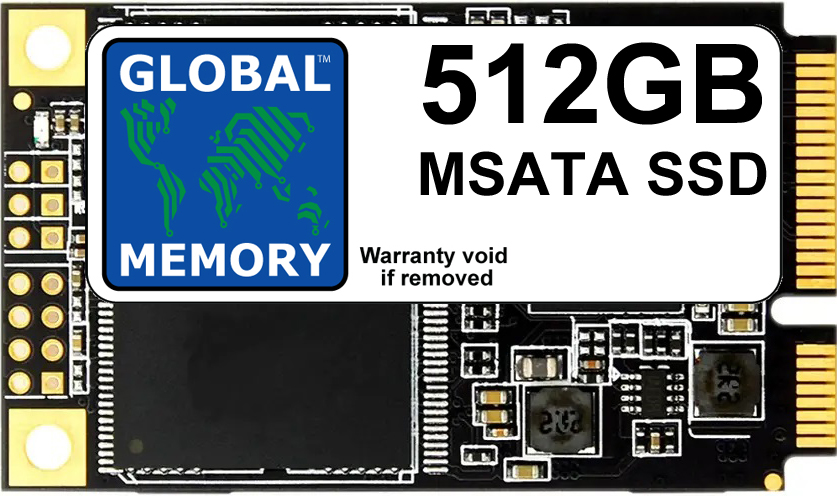 512GB MSATA SSD FOR LAPTOPS / DESKTOP PCs / SERVERS / WORKSTATIONS